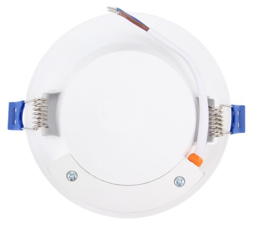 Kompaktowa oprawa LED do wbudowania z układem SAMSUNG 230 VAC, 6W, 480lm, D=120 mm, 4000 K, IP20, EEI=G LED-DLS-6NW Tracon Electric
