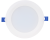Kompaktowa oprawa LED do wbudowania z układem SAMSUNG 230 VAC, 9W, 720lm, D=150 mm, 4000 K, IP20, EEI=G LED-DLS-9NW Tracon Electric