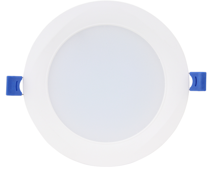 Kompaktowa oprawa LED do wbudowania z układem SAMSUNG 230 VAC, 9W, 720lm, D=150 mm, 4000 K, IP20, EEI=G LED-DLS-9NW Tracon Electric