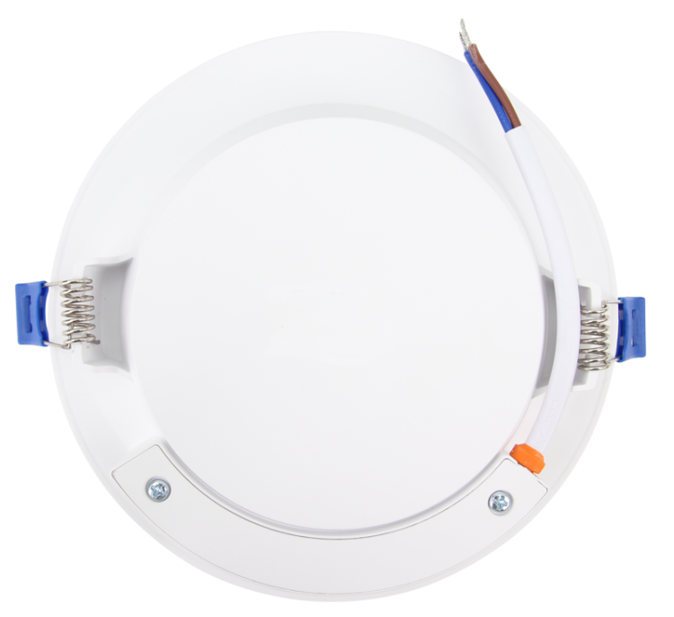Kompaktowa oprawa LED do wbudowania z układem SAMSUNG 230 VAC, 9W, 720lm, D=150 mm, 4000 K, IP20, EEI=G LED-DLS-9NW Tracon Electric