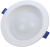 Podtynkowa, kompaktowa oprawa LED typu downlight 230 VAC, 12W, 960lm, D=180 mm, 4000 K, IP44, EEI=G LED-DLGS-12NW Tracon Electric