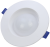 Podtynkowa, kompaktowa oprawa LED typu downlight 230 VAC, 3W, 240lm, D=95 mm, 4000 K, IP44, EEI=G LED-DLGS-3NW Tracon Electric