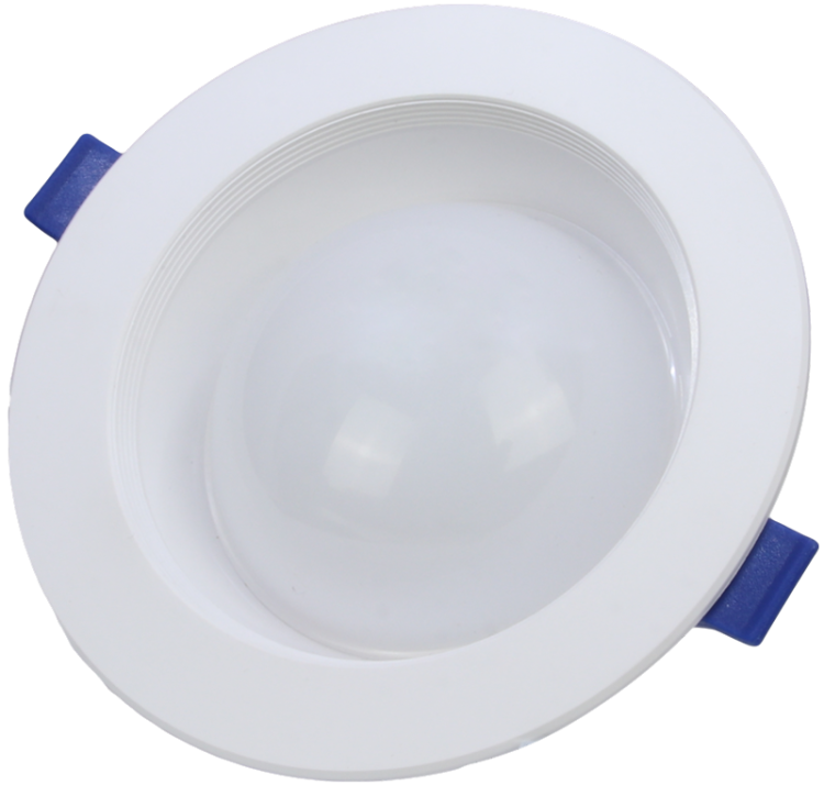 Podtynkowa, kompaktowa oprawa LED typu downlight 230 VAC, 9W, 720lm, D=160 mm, 4000 K, IP44, EEI=G LED-DLGS-9NW Tracon Electric