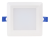 Kompaktowa oprawa LED do wbudowania z układem SAMSUNG 230 VAC, 6W, 480lm, D=120×120 mm, 4000 K, IP20, EEI=G LED-DLNS-6NW Tracon Electric