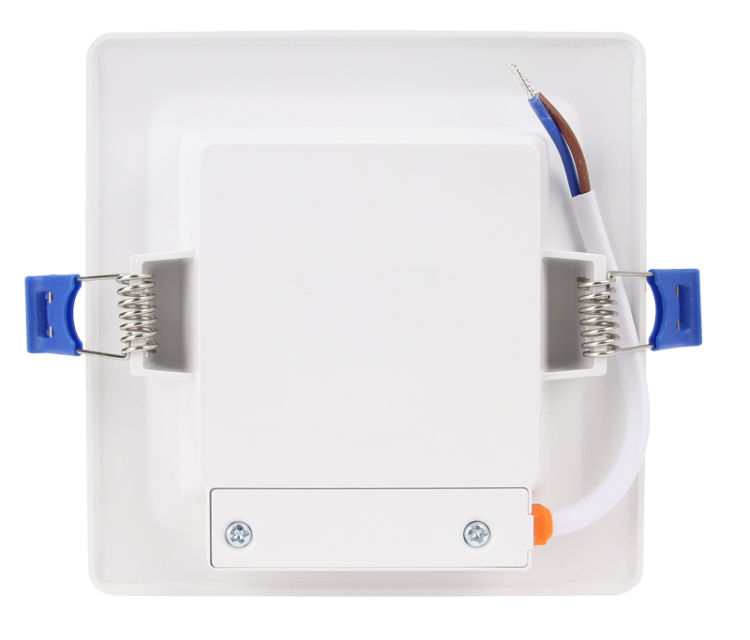 Kompaktowa oprawa LED do wbudowania z układem SAMSUNG 230 VAC, 6W, 480lm, D=120×120 mm, 4000 K, IP20, EEI=G LED-DLNS-6NW Tracon Electric