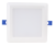 Kompaktowa oprawa LED do wbudowania z układem SAMSUNG 230 VAC, 9W, 720lm, D=150×150 mm, 4000 K, IP20, EEI=G LED-DLNS-9NW Tracon Electric