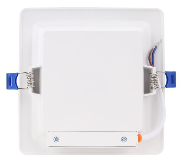 Kompaktowa oprawa LED do wbudowania z układem SAMSUNG 230 VAC, 9W, 720lm, D=150×150 mm, 4000 K, IP20, EEI=G LED-DLNS-9NW Tracon Electric