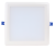 Kompaktowa oprawa LED do wbudowania z układem SAMSUNG 230 VAC, 18W, 1440lm, D=225×225 mm, 4000 K, IP20, EEI=G LED-DLNS-18NW Tracon Electric