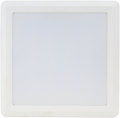 Natynkowa kwadratowa oprawa LED z układem SAMSUNG 230 VAC, 6W, 480lm, D=120×120 mm, 4000 K, IP20, EEI=G LED-DLNFS-6NW Tracon Electric