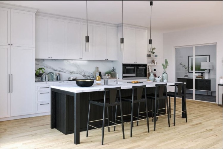Lampa sufitowa wisząca Industrialna Loft CYLINDER BLACK L zwis 7864 NOWODVORSKI Lighting GU10 oświetleniowa żyrandol nowoczesna tuba szkło metal do Kuchni Jadalni nad stół blat wyspę czarna Inspiracje Premium