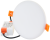 Hermetyczny downlight LED do zabudowy, okrągły 230 VAC, 10 W, 4000 K, 800 lm, IP66,D=125mm, EEI=G LED-DLIP-10NW Tracon Electric