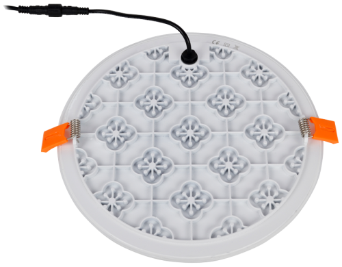 Hermetyczny downlight LED do zabudowy, okrągły 230 VAC, 28 W, 4000 K, 2250 lm, IP66, D=215mm, EEI=G LED-DLIP-28NW Tracon Electric