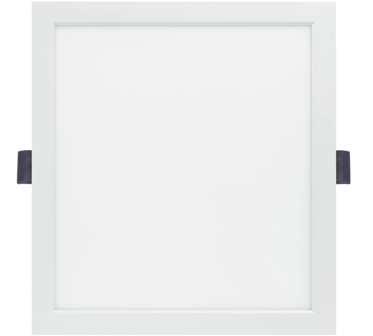 Kwadratowa, podtynkowa oprawa LED typu downlight 220-240 VAC, 12 W, 4000 K, 1160 lm, IP44,D=174x174mm, EEI=F LED-DLNV-12NW Tracon Electric