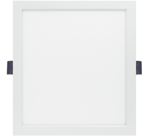Kwadratowa, podtynkowa oprawa LED typu downlight 220-240 VAC, 24 W, 4000 K, 2490 lm, IP44,D=295x295mm, EEI=F LED-DLNV-24NW Tracon Electric