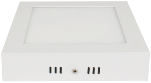 Natynkowa oprawa kwadratowa LED, biała 220-240 VAC, 18 W, 1200 lm, 225×225×39mm, 4000K, IP20, EEI=G LED-DLNF-18NW Tracon Electric