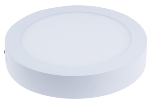 Natynkowa oprawa LED, biała 85-265 VAC, 18 W, 1200 lm, D=220 mm, 2700 K, IP20, EEI=G LED-DLF-18WW Tracon Electric