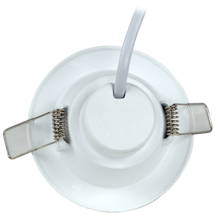 Kompaktowy downlight LED do zabudowy 230VAC, 2,5W, 4000K, 220lm. IP20,D=92mm, EEI=F DLC2,5NW Tracon Electric