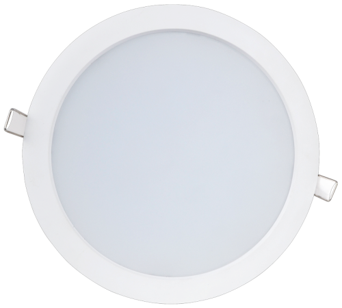 Kompaktowy downlight LED do zabudowy 230VAC, 5W, 4000K, 450lm. IP20,D=104mm, EEI=F DLC5NW Tracon Electric