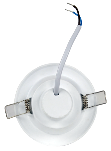 Kompaktowy downlight LED do zabudowy 230VAC, 5W, 4000K, 450lm. IP20,D=104mm, EEI=F DLC5NW Tracon Electric