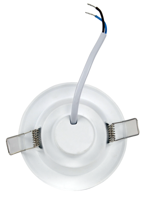 Kompaktowy downlight LED do zabudowy 230VAC, 5W, 4000K, 450lm. IP20,D=104mm, EEI=F DLC5NW Tracon Electric