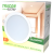 Kompaktowy downlight LED do zabudowy 230VAC, 5W, 4000K, 450lm. IP20,D=104mm, EEI=F DLC5NW Tracon Electric
