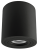 Reflektor sufitowy, hermetyczny, cylindryczny, czarny 100-240VAC, 50Hz, 1xGU10, max.35W, IP44 SPGU10MIPB Tracon Electric