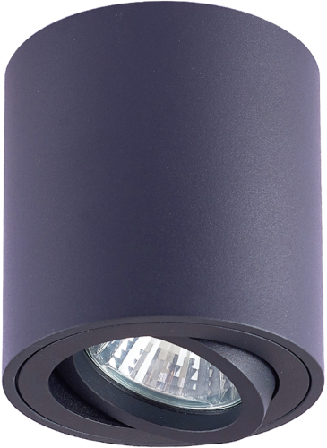 Reflektor sufitowy, regulowany, cylindryczny, czarny 100-240VAC, 50Hz, 1xGU10, max.35W SPGU10MDB Tracon Electric
