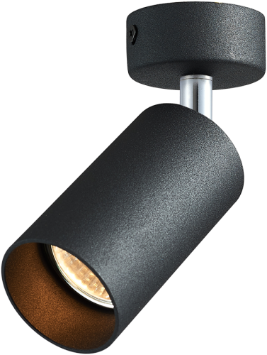 Reflektor sufitowy, regulowany, czarny 100-240VAC, 50Hz, 1xGU10, max.35W SPGU10MA1B Tracon Electric