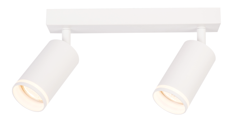 Reflektor sufitowy, regulowany, biały 100-240VAC, 50Hz, 2xGU10, max.2x35W SPGU10LMA2W Tracon Electric