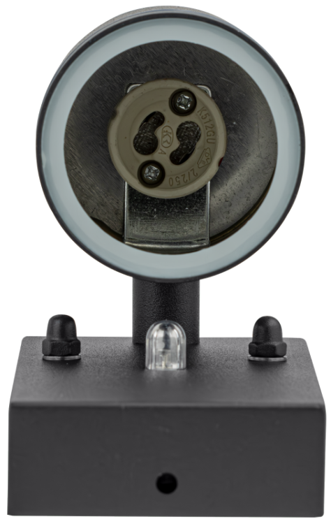 Reflektor ścienny zewnętrzny, z cz. zmierzchu antracyt 100-240VAC, 50Hz, 1xGU10, max.35W, 30lux, IP44 SPGU10IPFA1A Tracon Electric