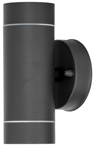 Reflektor ścienny, zewnętrzny, antracyt 100-240VAC, 50Hz, 2xGU10, max.35W, IP44 SPGU10IPF2A Tracon Electric