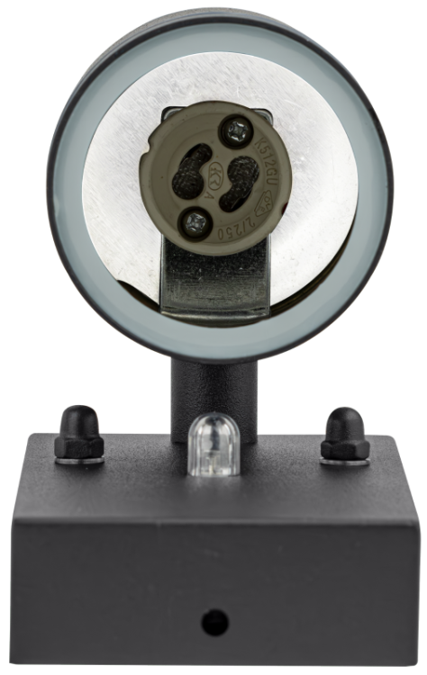 Reflektor ścienny zewnętrzny, z cz. zmierzchu antracyt 100-240VAC, 50Hz, 2xGU10, max.35W, 30lux, IP44 SPGU10IPFA2A Tracon Electric
