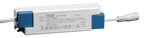 Zasilacz do paneli LPM 50W 230 VAC, 0,3A / 24-45 VDC, 1000mA LPD50W Tracon Electric