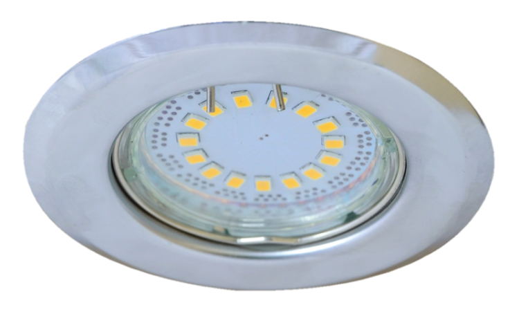 Oprawa halogenowa, chrom max.50W, MR16, D=82mm TLC-2C Tracon Electric