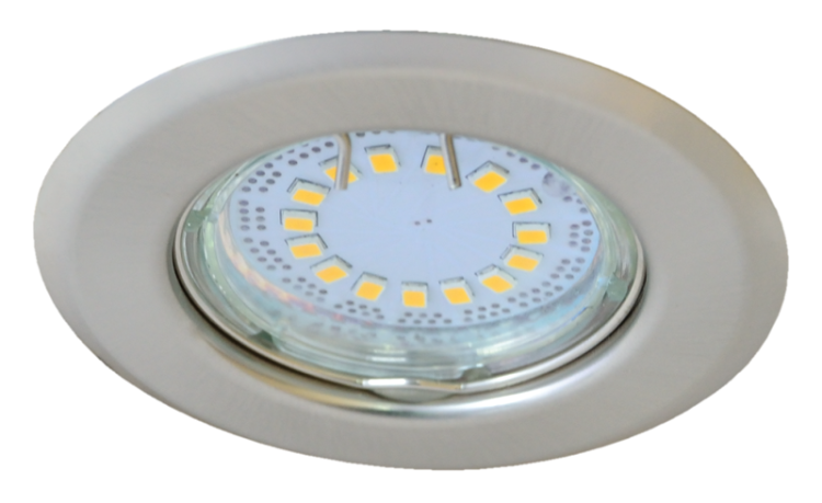 Oprawa halogenowa, chrom matowy max.50W, MR16, D=82mm TLC-2MC Tracon Electric