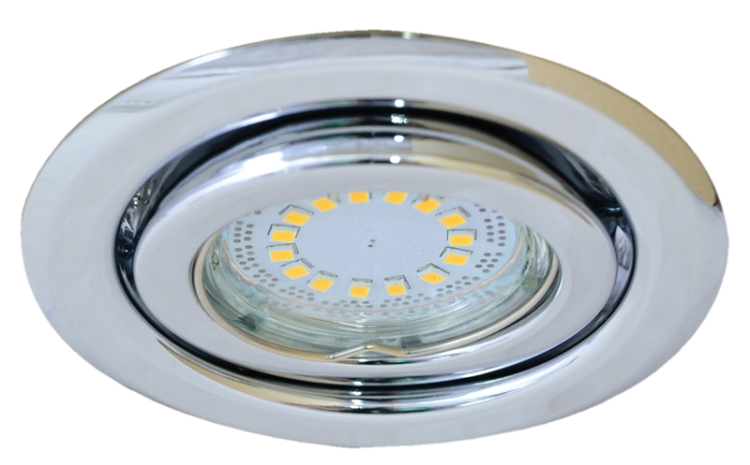 Oprawa halogenowa, chrom max.50W, MR16, D=97mm, 30° TLC-6C Tracon Electric