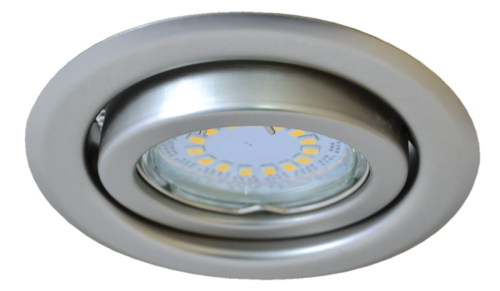 Oprawa halogenowa, chrom matowy max.50W, MR16, D=97mm, 30° TLC-6MC Tracon Electric