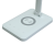 Lampa biurkowa LED, ściemnialna, z ład. bezprzewodową i USB 100-240V, 50HZ, 7W, 550lm, 2700-5700K, EEI=G LALW7W Tracon Electric