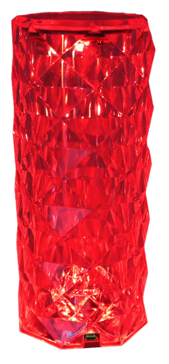 Biurkowa, dekoracyjna, akumulatorowa oprawa LED, cylindrowa 1W, RGB, 3,7V, 1500 mAh, Li-Ion,45lm ,6h, IP20 RLV Tracon Electric