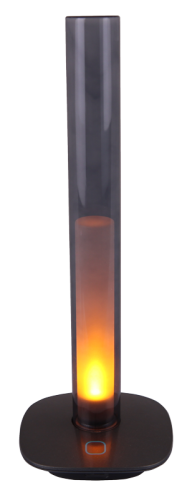 Biurkowa, dekoracyjna, akumulatorowa oprawa LED, świeca 1W, 2700K, 3,7V, 2000 mAh, Li-Ion, 20lm ,8h, IP20 RLC Tracon Electric
