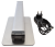 Metalowa lampa biurkowa LED z portem USB 100-240 V, 50 Hz, 10 W, 2700-6000 K, EEI=G LALUSBM10W Tracon Electric