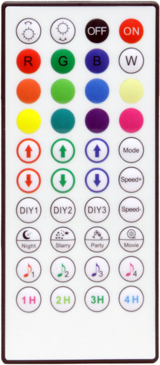 Narożna, dekoracyjna oprawa RGBW 230V, 50Hz, 12W, RGBW, TUYA, EEI=G RGBWCORNER Tracon Electric Smart
