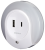 Lampka nocna z USB-C 230VAC, 50Hz, 0,4W, 15lm, CDS, 1xUSB, 1xUSB-C NLUSBC Tracon Electric
