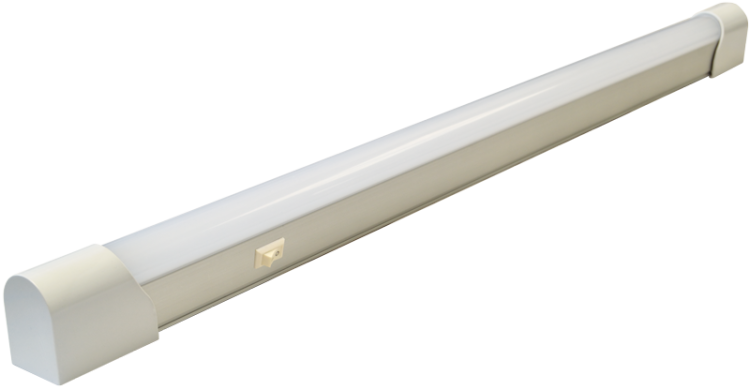 Oprawa meblowa typu T8 z listwą zewnętrzną 230 V, 50 Hz, 20 W, 1400 lm, 4500 K, 1225 mm, EEI=G TLLED20W Tracon Electric