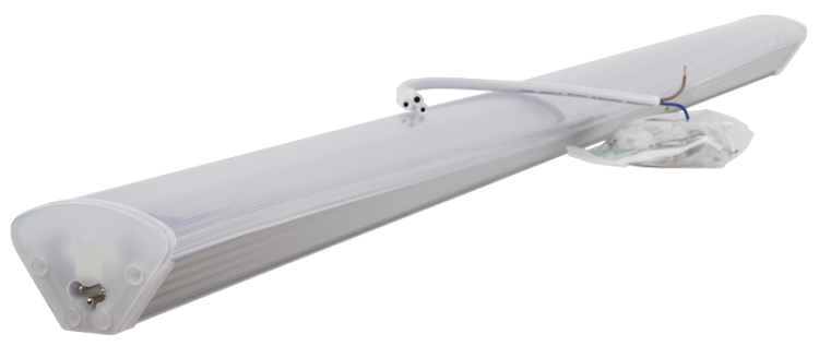 Oprawa hermetyczna LED, szeregowana, biała 230VAC, 50Hz, 60W, 4000K, 120°, 7800lm, IP42, EEI=E ML1560NW Tracon Electric