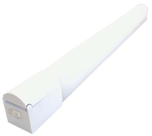 Hermetyczna oprawa meblowa LED z gniazdem schuko 230 V, 50 Hz, 15 W, 1080 lm, 4000 K, IP44, EEI=G TLFLEDS15NW Tracon Electric