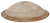 Lampa sufitowa UFO, szklana, beżowa 230V, 50Hz, E27, max.1×60W, D=300 mm UFO-1-B Tracon Electric