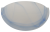 Lampa ścienna UFO półokrągła, szklana, niebieska 230V, 50Hz, E27, max.1×60W, D=300 mm UFO-F-K Tracon Electric