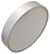 Oprawa LED, plastikowa obudowa, srebrna ramka 230 V, 50 Hz, 16 W, 1200 lm, 3000 K, D=205mm,EEI=G MFDS16W Tracon Electric
