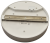 Oprawa LED, plastikowa obudowa, srebrna ramka 230 V, 50 Hz, 16 W, 1200 lm, 3000 K, D=205mm,EEI=G MFDS16W Tracon Electric